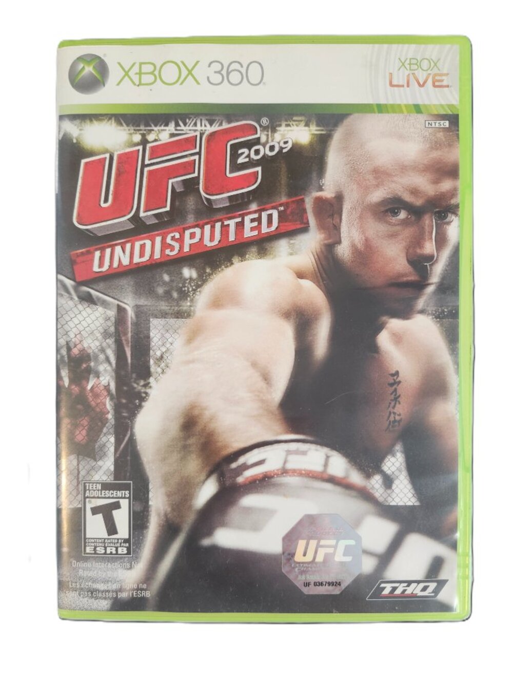 UFC 2009 Undisputed – Xbox 360 – Complete in Box (CIB)